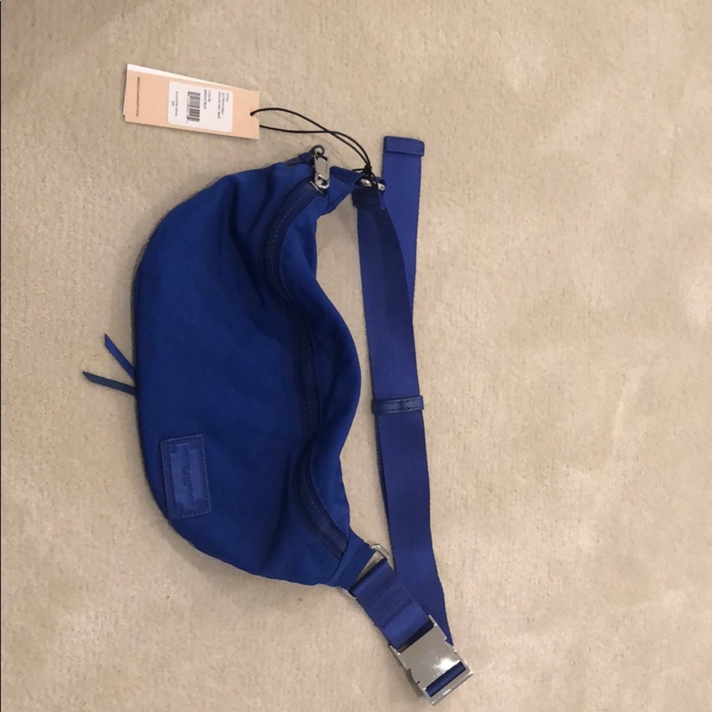 Rebecca Minkoff Bright Blue Nylon Belt Bag